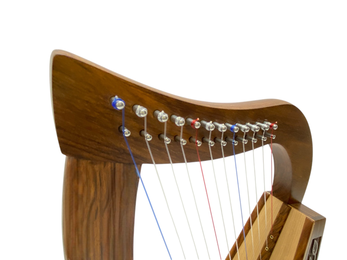 ベイビーハープ アイリッシュハープ ベイビーハープ 12弦 チューニング