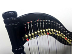 小型ハープ 持ち運びができる小型ハープ