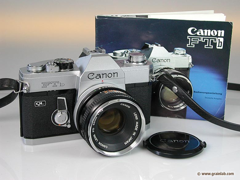 Canon FTb QL with FD 1.8/50mm - Grainlab
