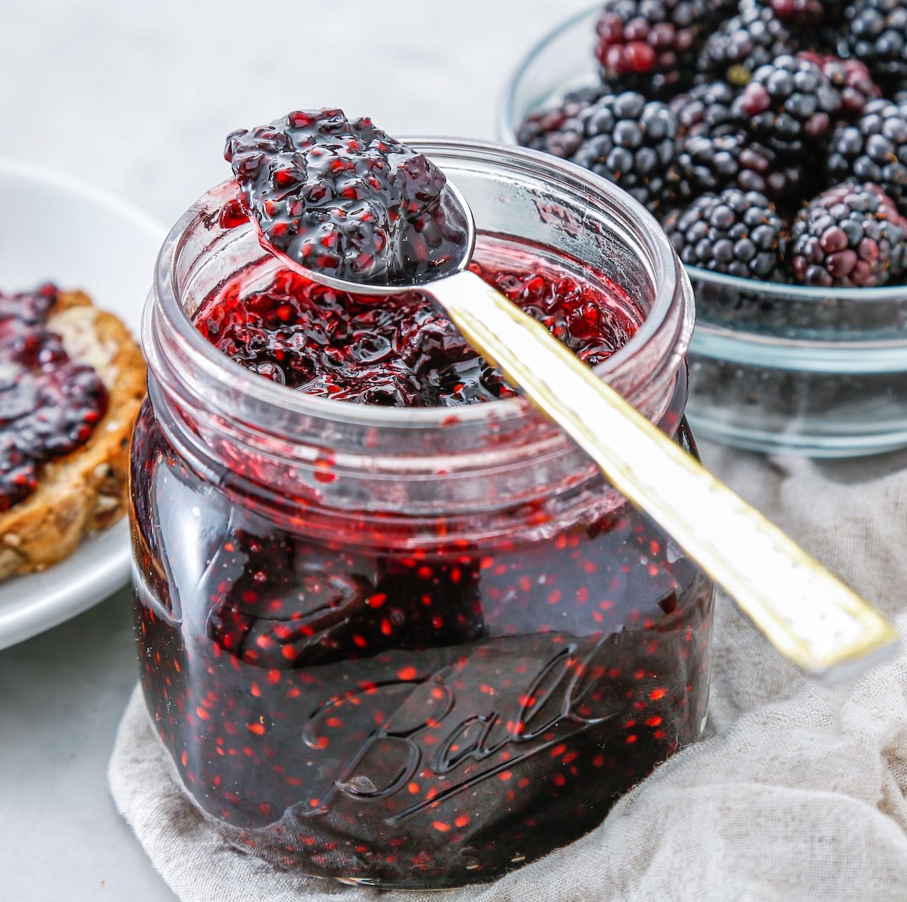 ブラックベリージャム、トルコ産ボグルトレンレチェリ、380g-13.40