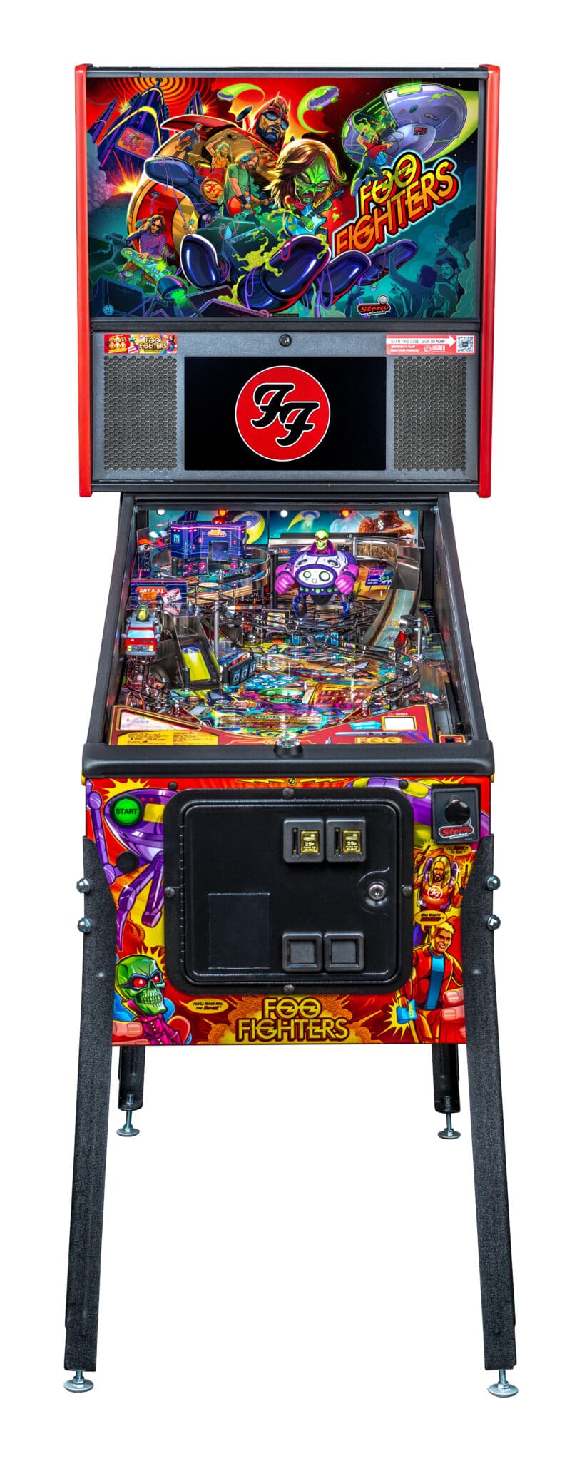 Foo Fighters Premium Edition Pinball Machine | GREATER SOUTHERN