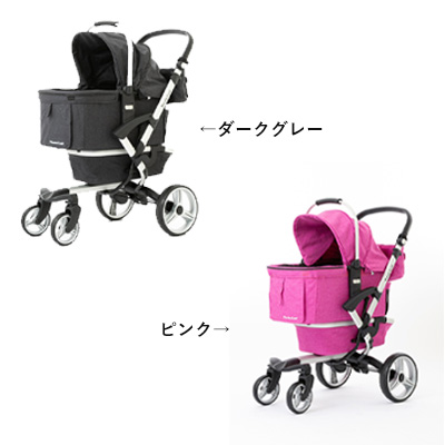 ぺい様 ピッコロカーネ ベント ペットカート 最大耐荷重50kg