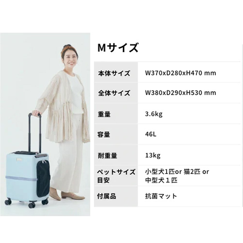 PETiCO（ペチコ）「iCO」ペットキャリー CZGDPTIM-BL | ソノタゲンセン