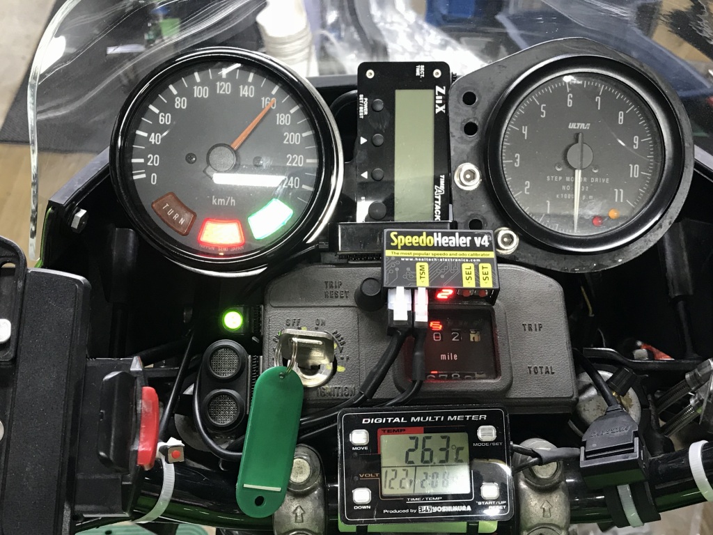 Kawasaki Z1000J メーター