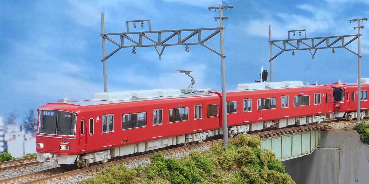 50531＞名鉄3100系1次車 グレードア 基本2両編成セット（動力付き）｜N