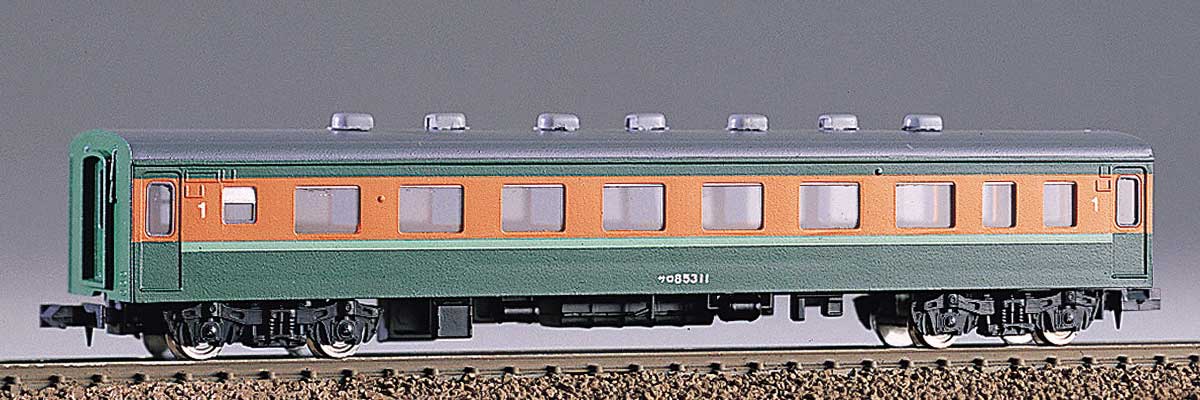 エンドウ HOゲージ鉄道模型 国鉄80系直流電車サロ85 300番台淡緑