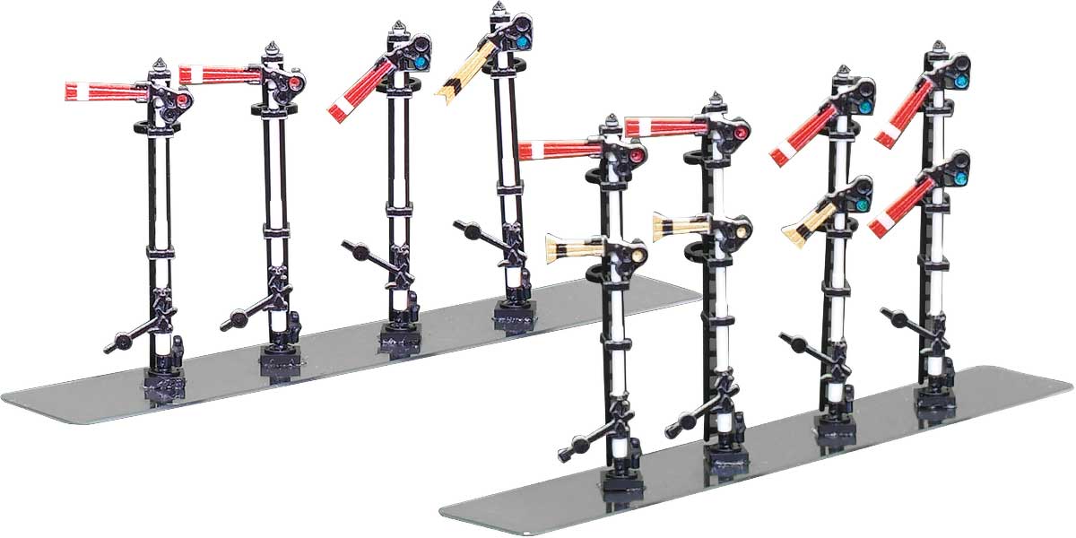 2597＞着色済み 腕木式信号機セット｜着色済みストラクチャー｜Nゲージ