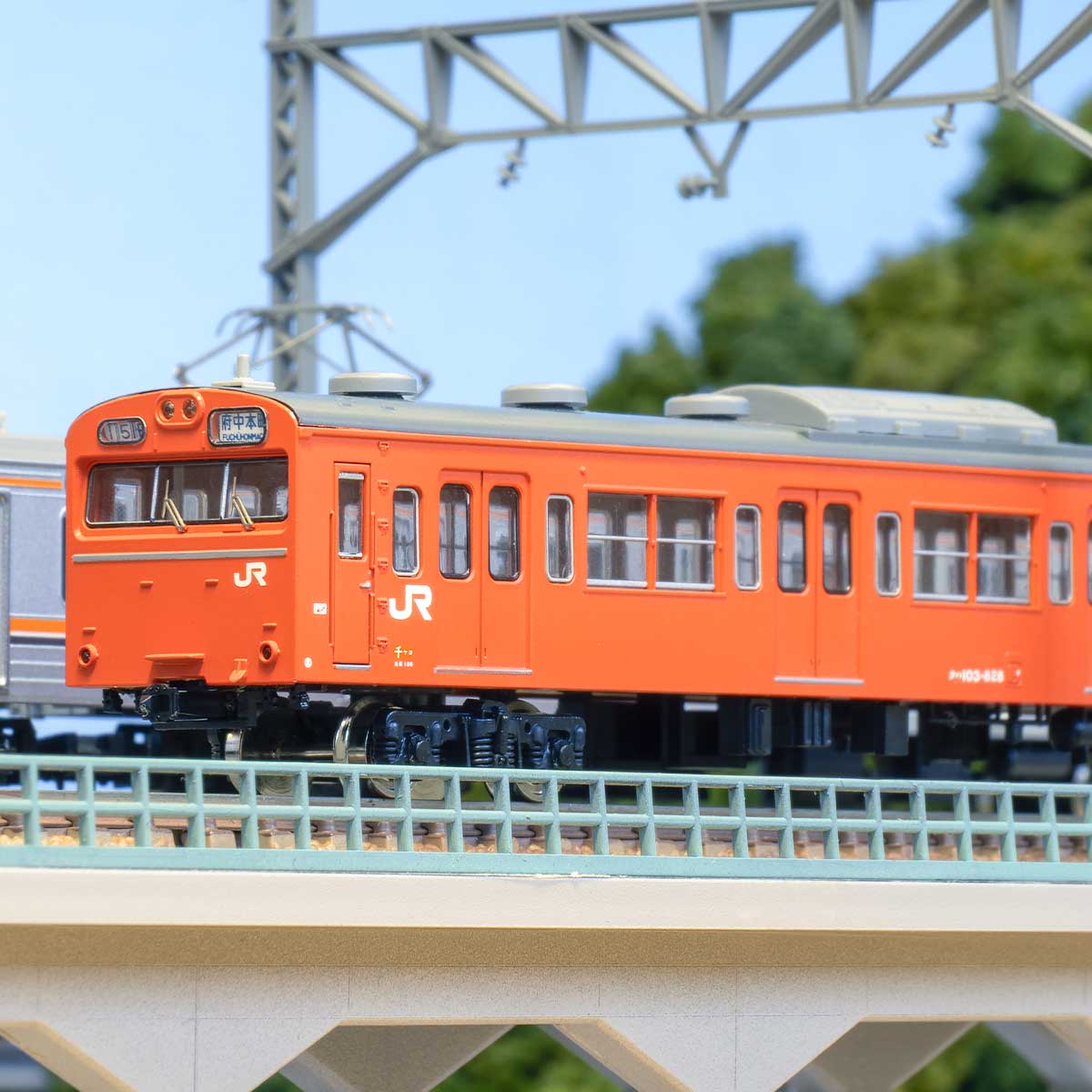 1295T＞JR103系（高運・非ATC車・武蔵野線・E38編成）8両編成動力付き