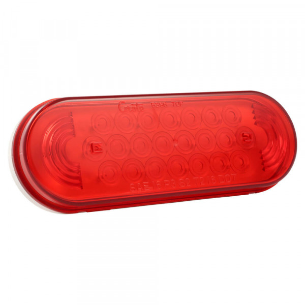 52072 - Oval LED Stop Tail Turn Light, Grommet Mount 24V