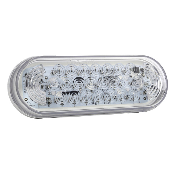 77365 - Oval LED Strobe Lights, Blue