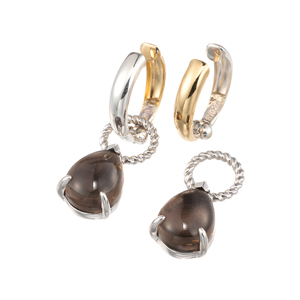 GSTV パラジウムシルバー950 マザーオブパール ブローチ ペンダント