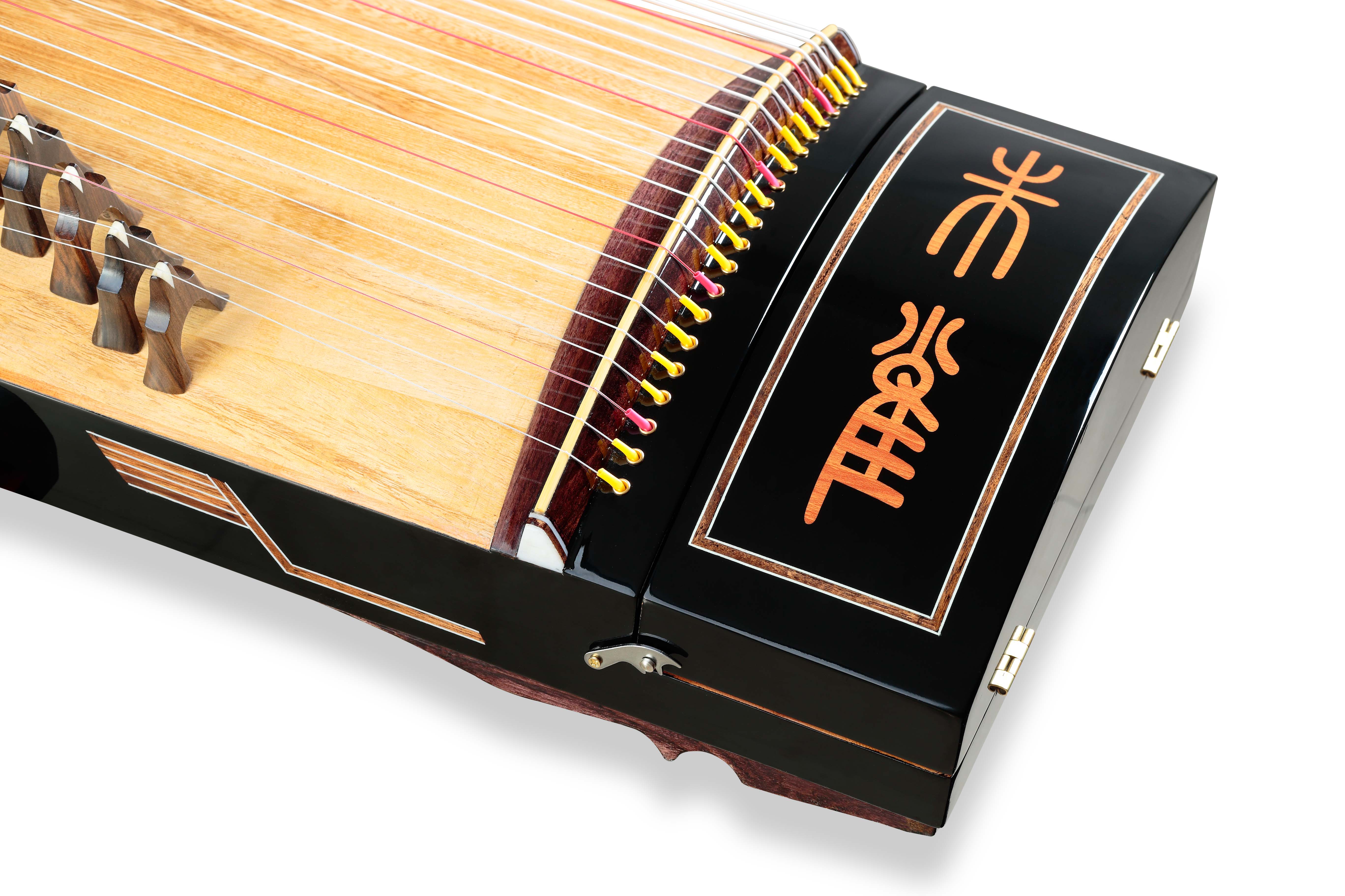 Series 5 | 520 Zhuque “Scarlet Bird” 63in Rosewood Carved Guzheng