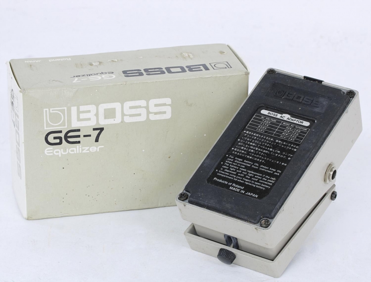 BOSS ボス GE-7 イコライザー 日本製 1984年製 【公式通販】
