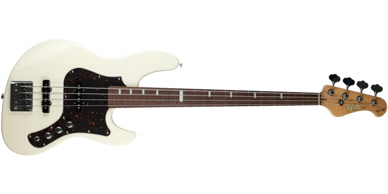 FGN Expert Mighty Jazz EMJ-AL-R Antique White - Guitar.co.uk