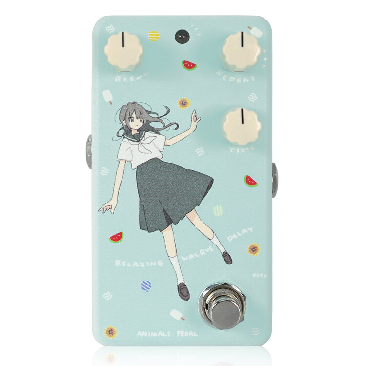 Animals PedalCustom Illustrated 031 RELAXING WALRUS DELAY by