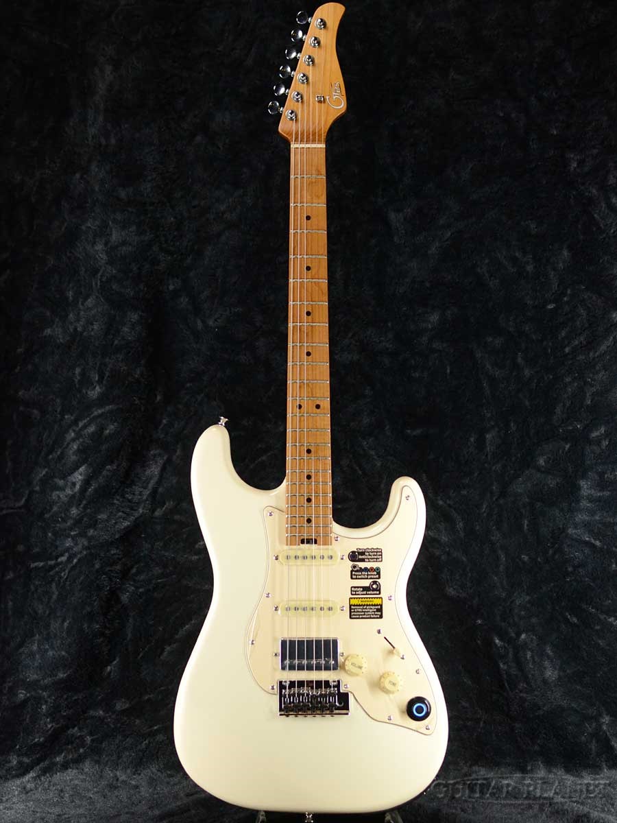 ギター MOORE GTRS S801 White Mooer GTRS S801 Intelligent Guitar