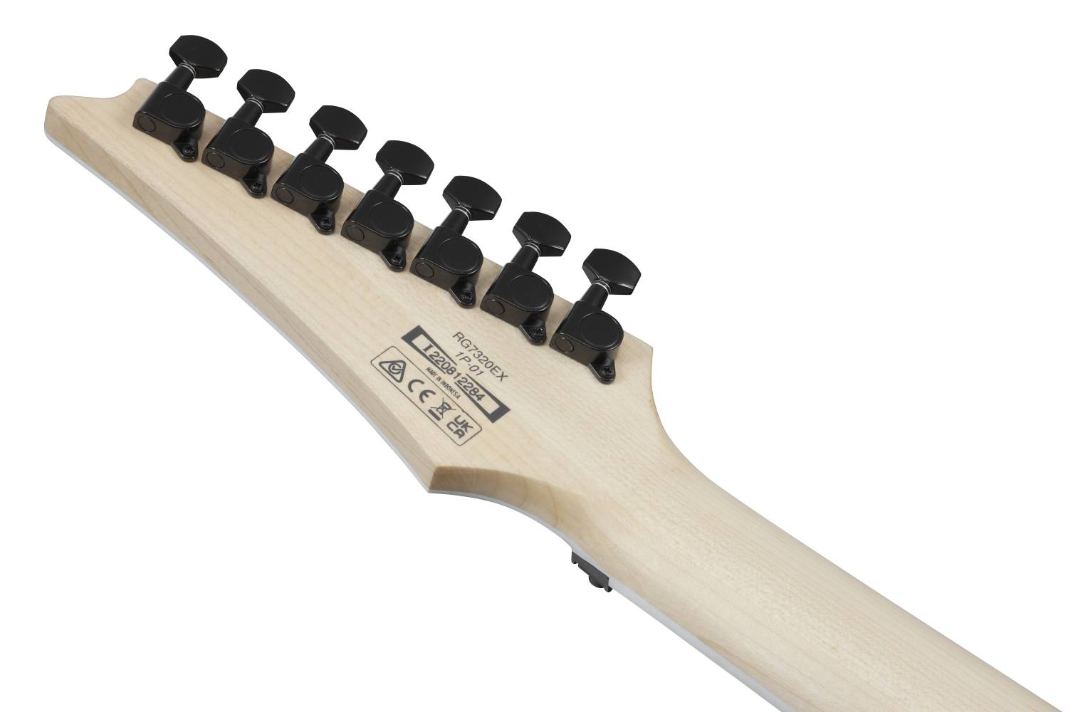 IbanezRG7320EX BKF(Black Flat)《7弦ギター》【Webショップ限定】商品