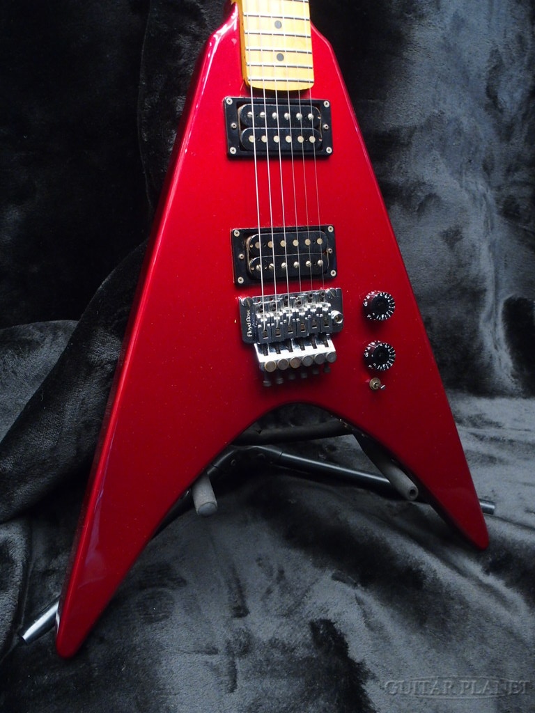 M13811-2 KRAMER JK 6000 エレキギター V レッド M13811-2 KRAMER JK