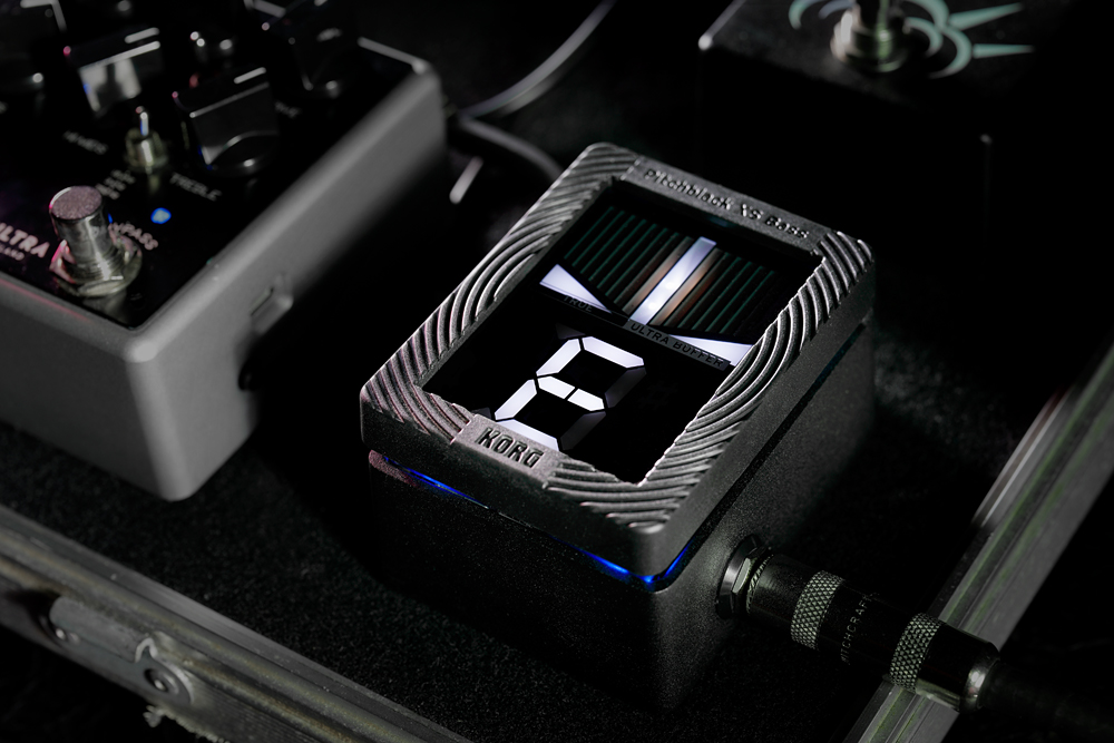 KORGPitchblack XS Bass《ベース用バッファー内蔵ペダルチューナー