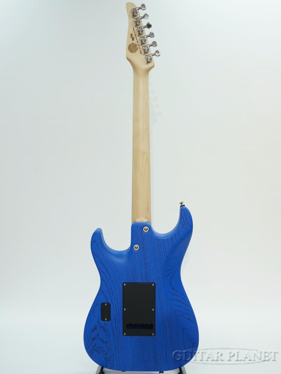 ダークブルー セミホロウボディ エレキギター ダークブルー セミホロウ