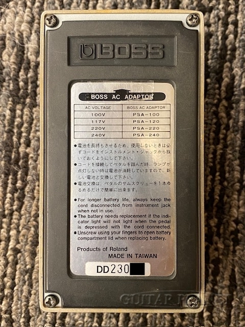 BOSS1991 DS-2 TURBO Distortion 【ディストーション】商品詳細