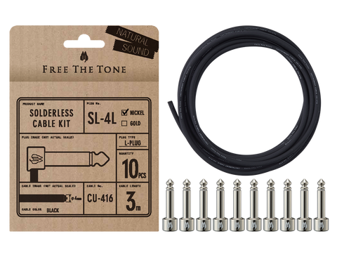 ギター free the tone SOLDERLESS SLIM CABLE KIT SL-SLIM｜PRODUCTS