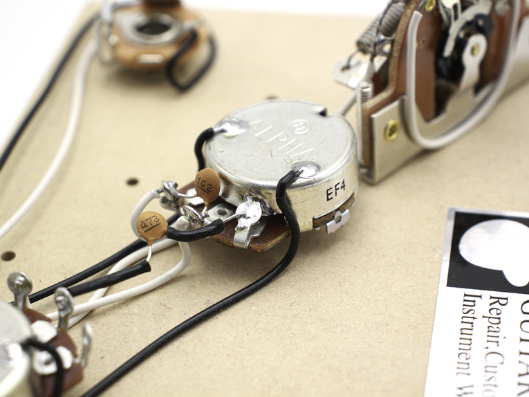 テレキャスター 配線済コントロールアッセンブリー ミリ規格 通販