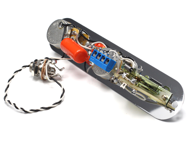 テレキャスターピックアップ付き配線済アッセンブリ通販｜ギターワークス