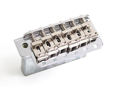 スチールブロックシンクロタイプブリッジ弦ピッチ11.3mm クローム