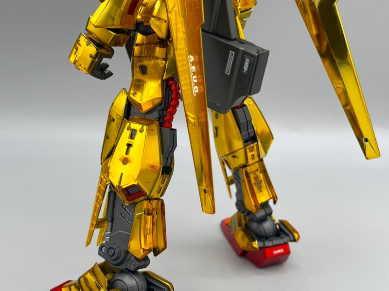 MG 百式 メカニカルコアメッキとハイネ専用デスティニーガンダム 機動