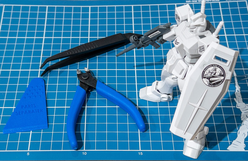 BANDAI SPIRITS エントリーツールセットを使って初めてのガンプラ制作