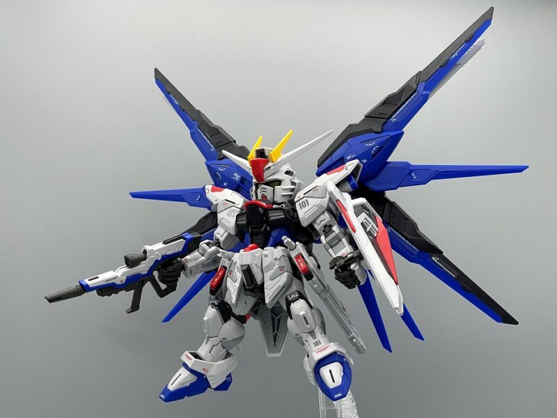 MGSD フリーダムガンダム ガンダムSEED MGフリーダムガンダム 塗装完成