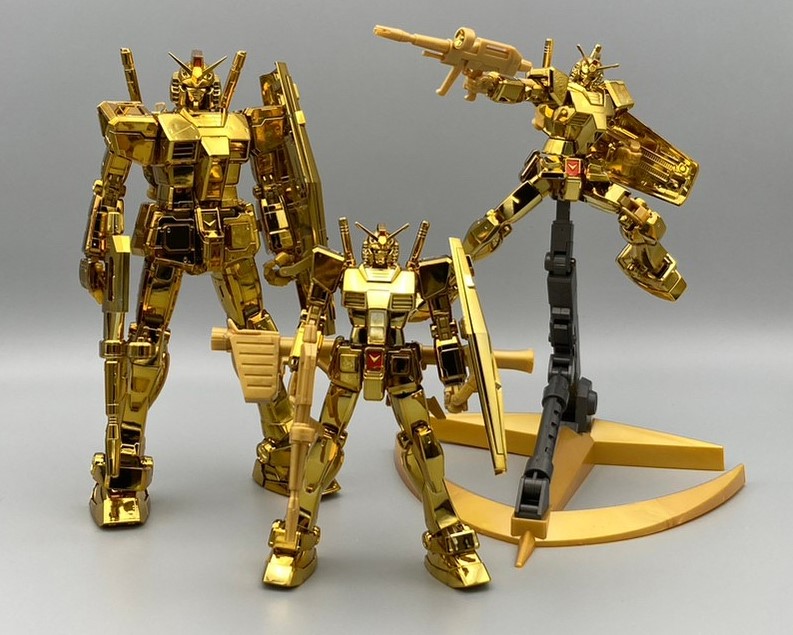 MG RX-78-2 ガンダム Ver.3.0 [ゴールドコーティング] ガンダムベース
