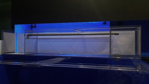 上部濾過槽付き1800mmアクリル水槽＋水槽台セット 上部濾過槽付き