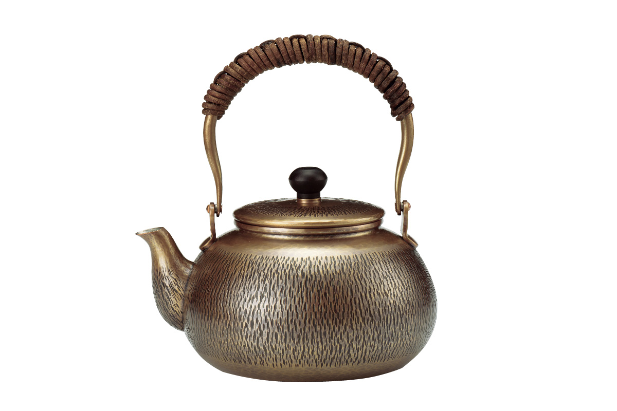 燒水壺– 無形文化財鎚起銅器「玉川堂」- GYOKUSENDO