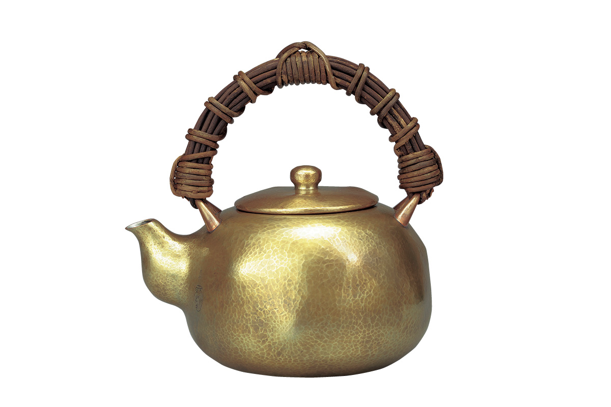 燒水壺– 無形文化財鎚起銅器「玉川堂」- GYOKUSENDO