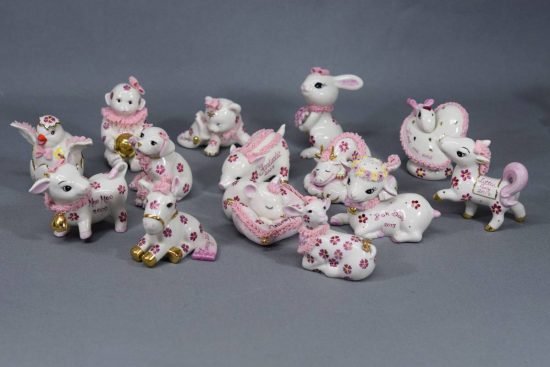 IRISH DRESDEN／アイリッシュドレスデン 干支 2002～2015 14体 USED品