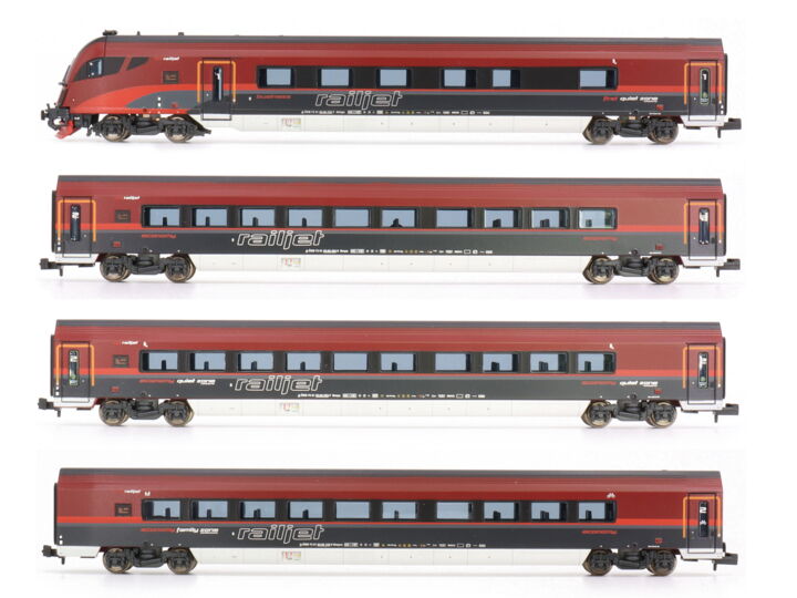 HOBBYTRAIN ÖBB railjet 4両セット HOBBYTRAIN ÖBB railjet 4両セット