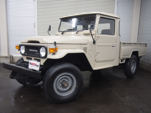 ランクル40ピックアップ完成！3Bエンジンディーゼルターボ搭載！内装