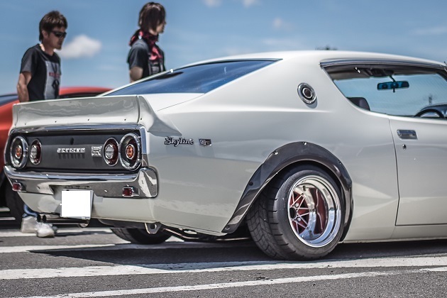 1/43 スカイライン改 ケンメリ2Dr SSRマークⅡ アルミ製 深リム 1/64