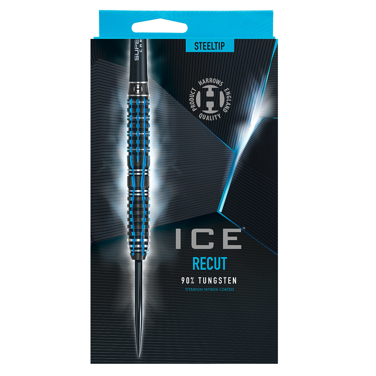 Ice Recut 90% Tungsten Steel Tip Darts by Harrows – Double Top Darts