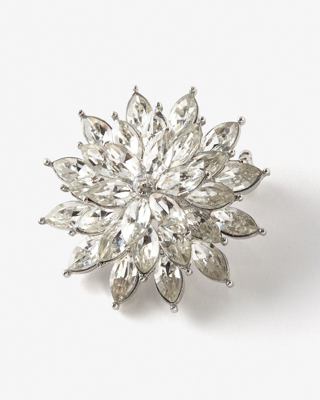 FOXEY フォクシー ブローチ フラワー ラインストーン FOXEY FOXEY お花