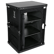 販売終了】ワンポールテントテーブル（ブラック） TB6-487-BK - DOD