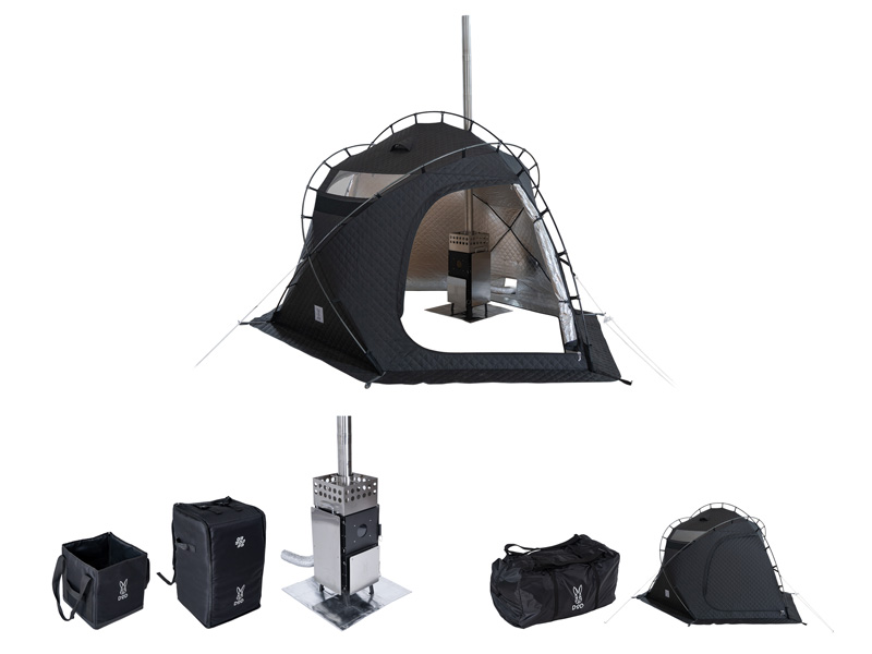 WIND AND SEA サウナセット ブラック SAUNA SET（アウトドアグッズ