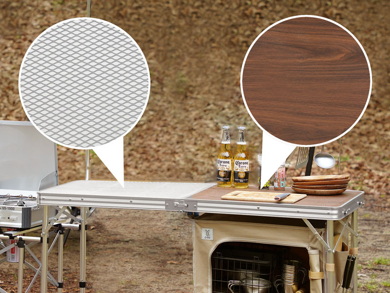 テーブル・チェア・ハンモック DOD COOKING KING TBS-723-TN テーブル