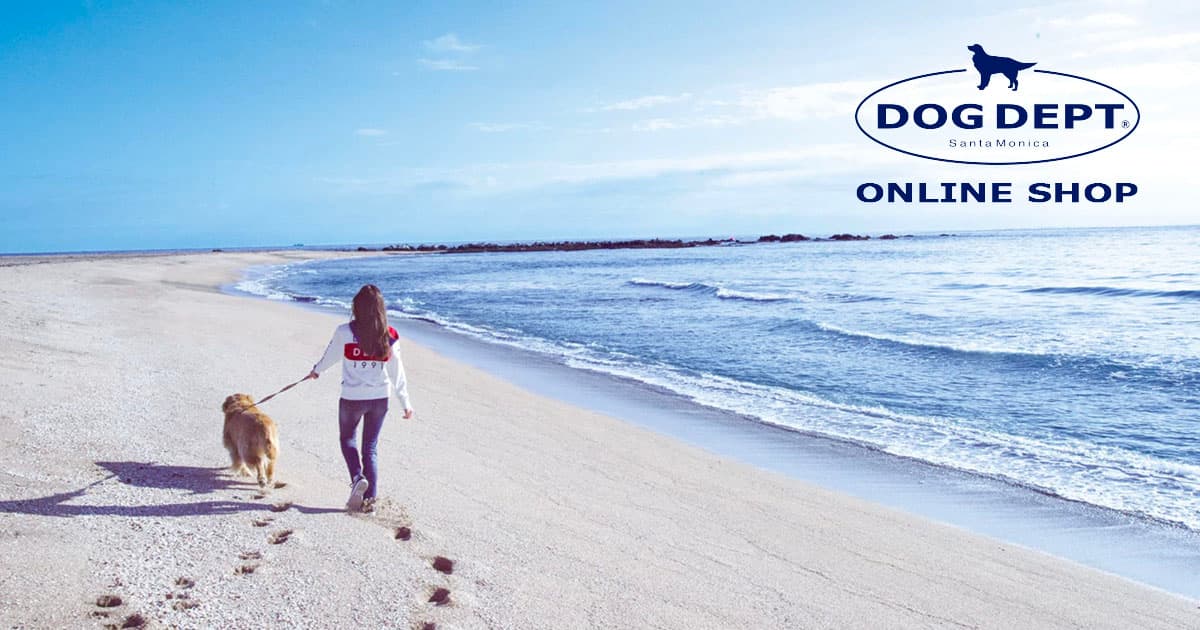 犬服 / ドッグウェア】スポーツロゴフリーススタジャン / DOG DEPT