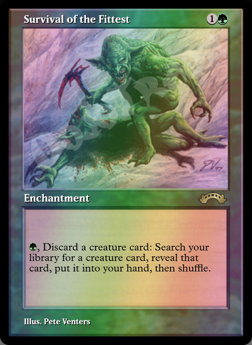 マジックザギャザリング 適者生存 英語版 MTG 適者生存 英語版 適者