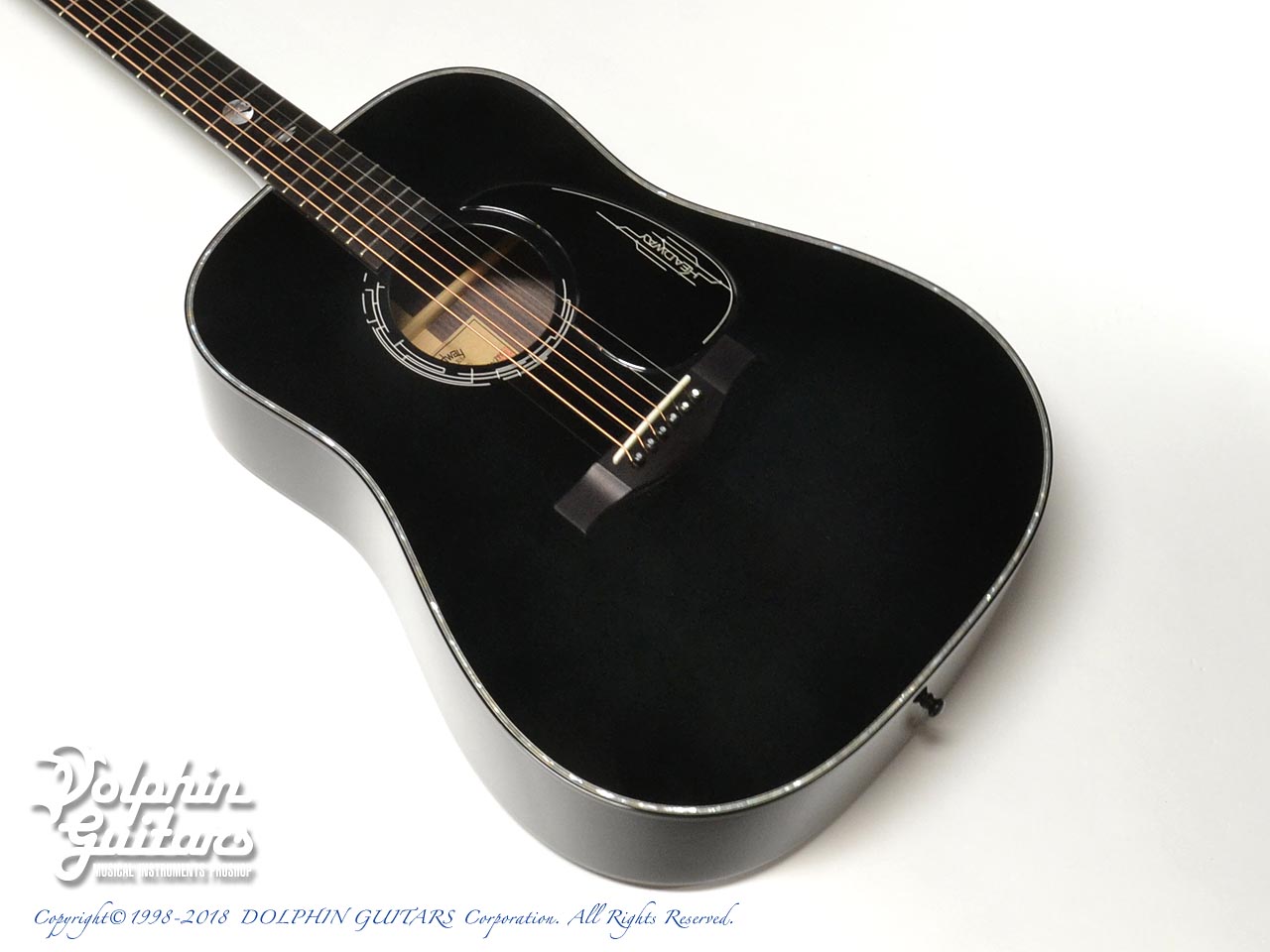 HEADWAY HD-JET BLACK DX ( Adirondack Spruce & Indian Rosewood