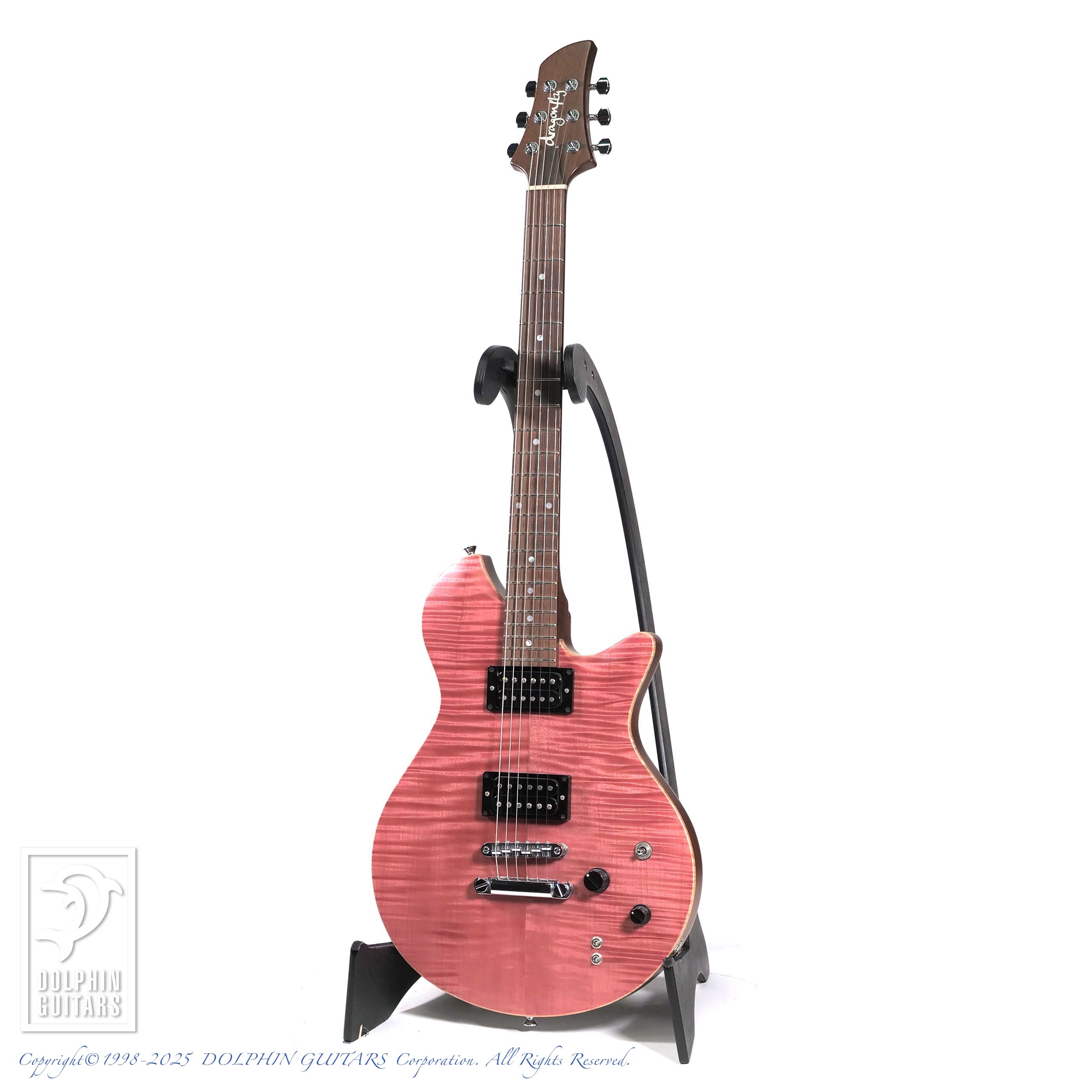 dragonfly Maroon LH 648 (Transparent Pink)|ドルフィンギターズ