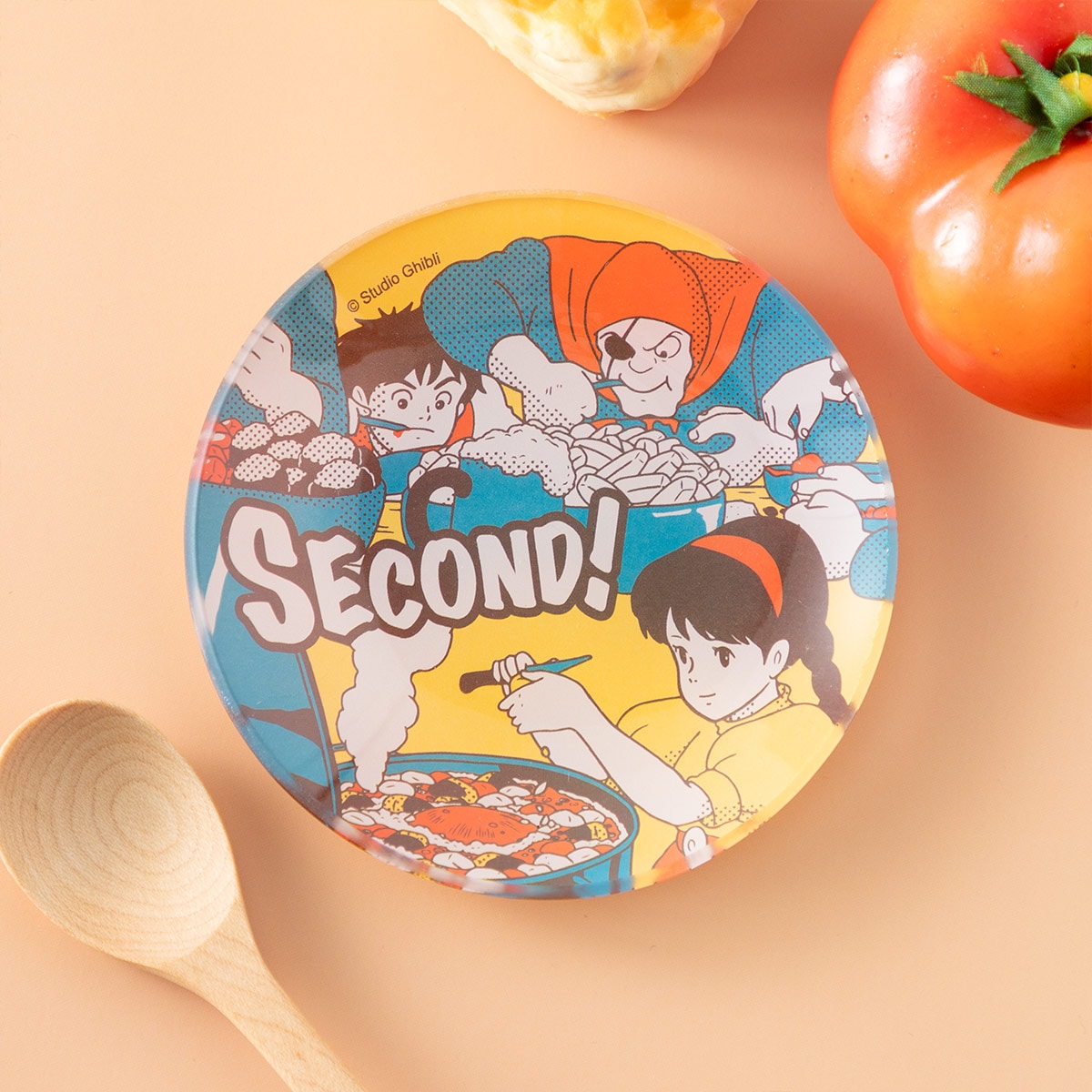 天空の城ラピュタ ヤミーなガラスミニ皿 ごろごろ具材のシチュー